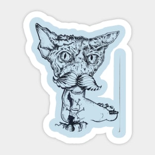 Pussyfoot Sticker